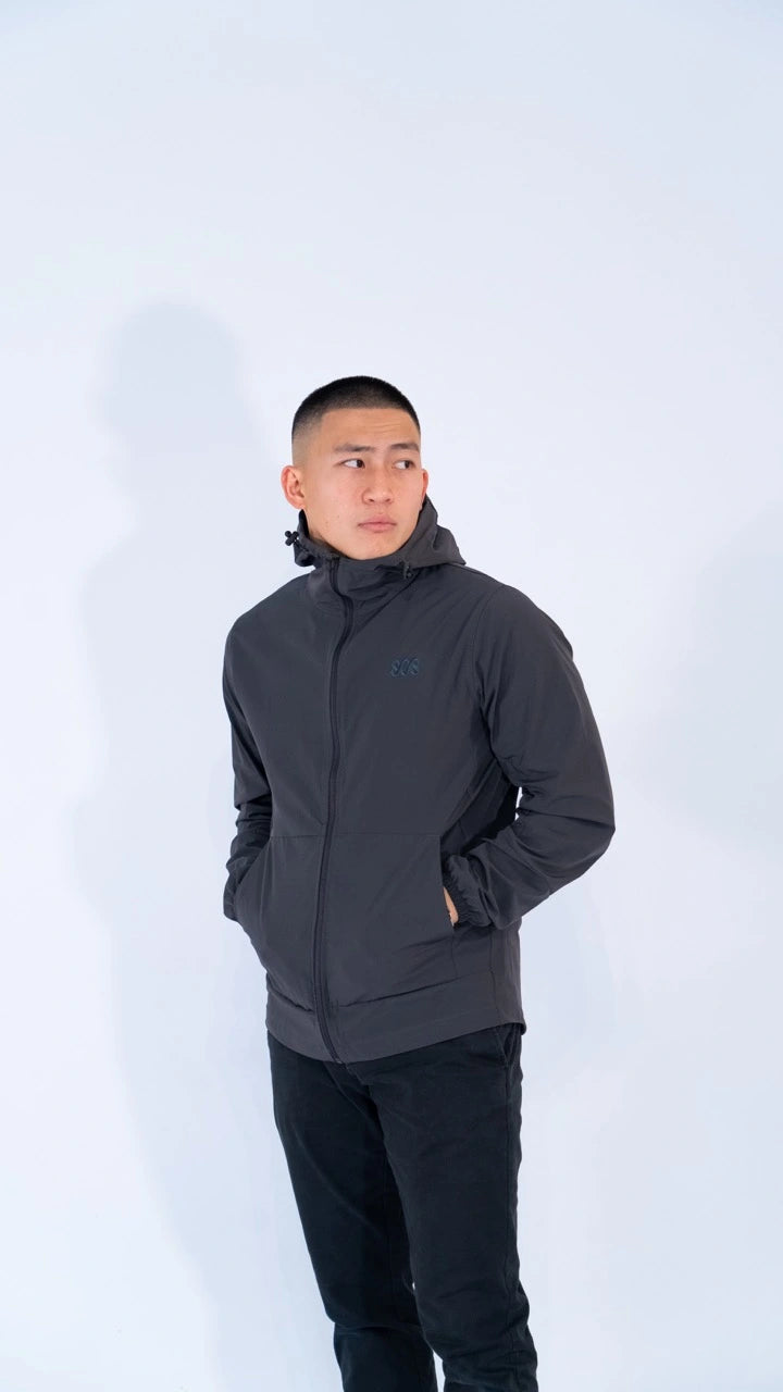 Windbreaker Jacket - Grey