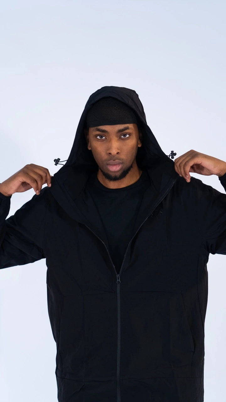 Windbreaker Jacket - Black