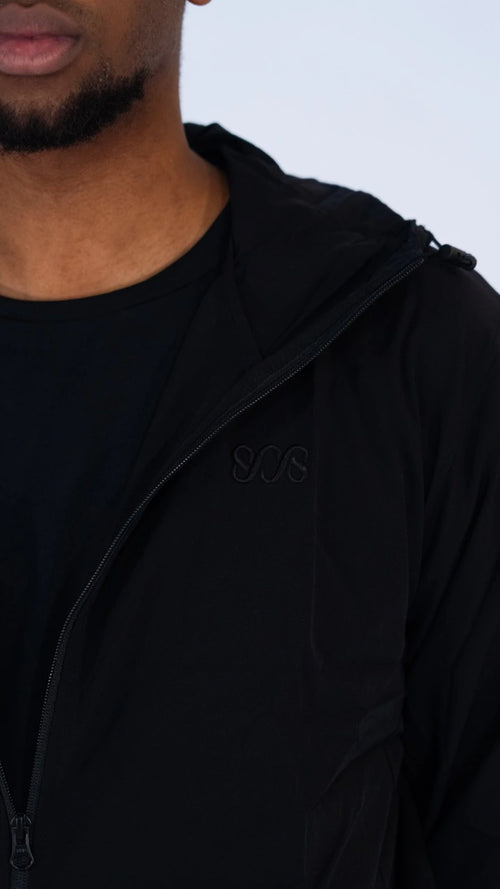 Windbreaker Jacket - Black