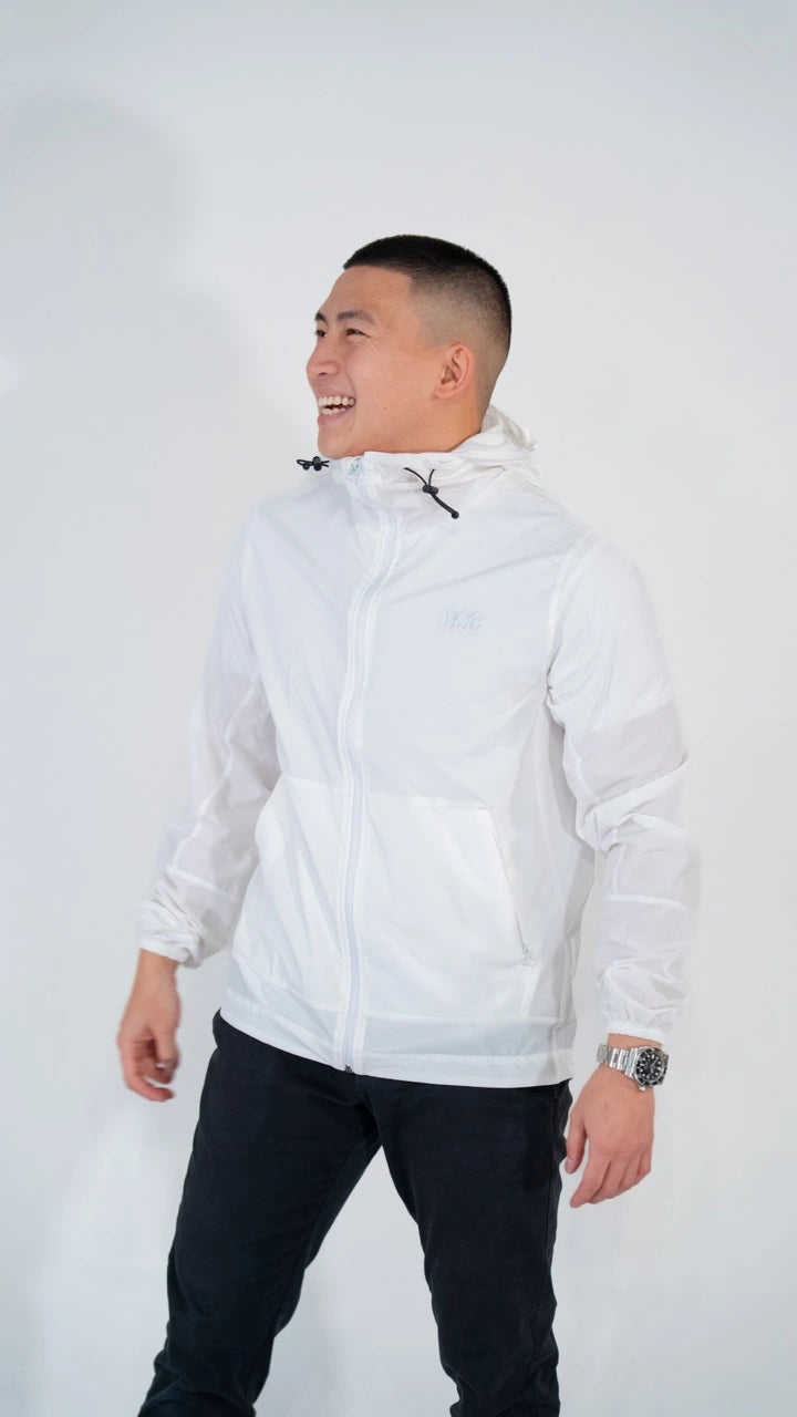 Windbreaker Jacket - White